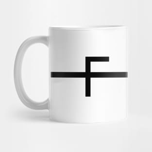 Flat Earth White Mug